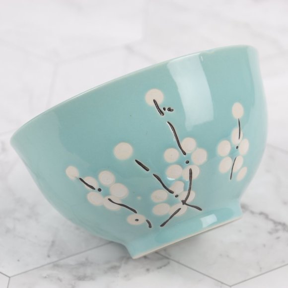 Four Set Stackable Ceramic Bowl Set Dessert 10 oz. - Picture 4 of 5